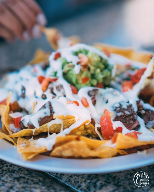 Nachos con carne | Recetas para amigos | Pollos Planes